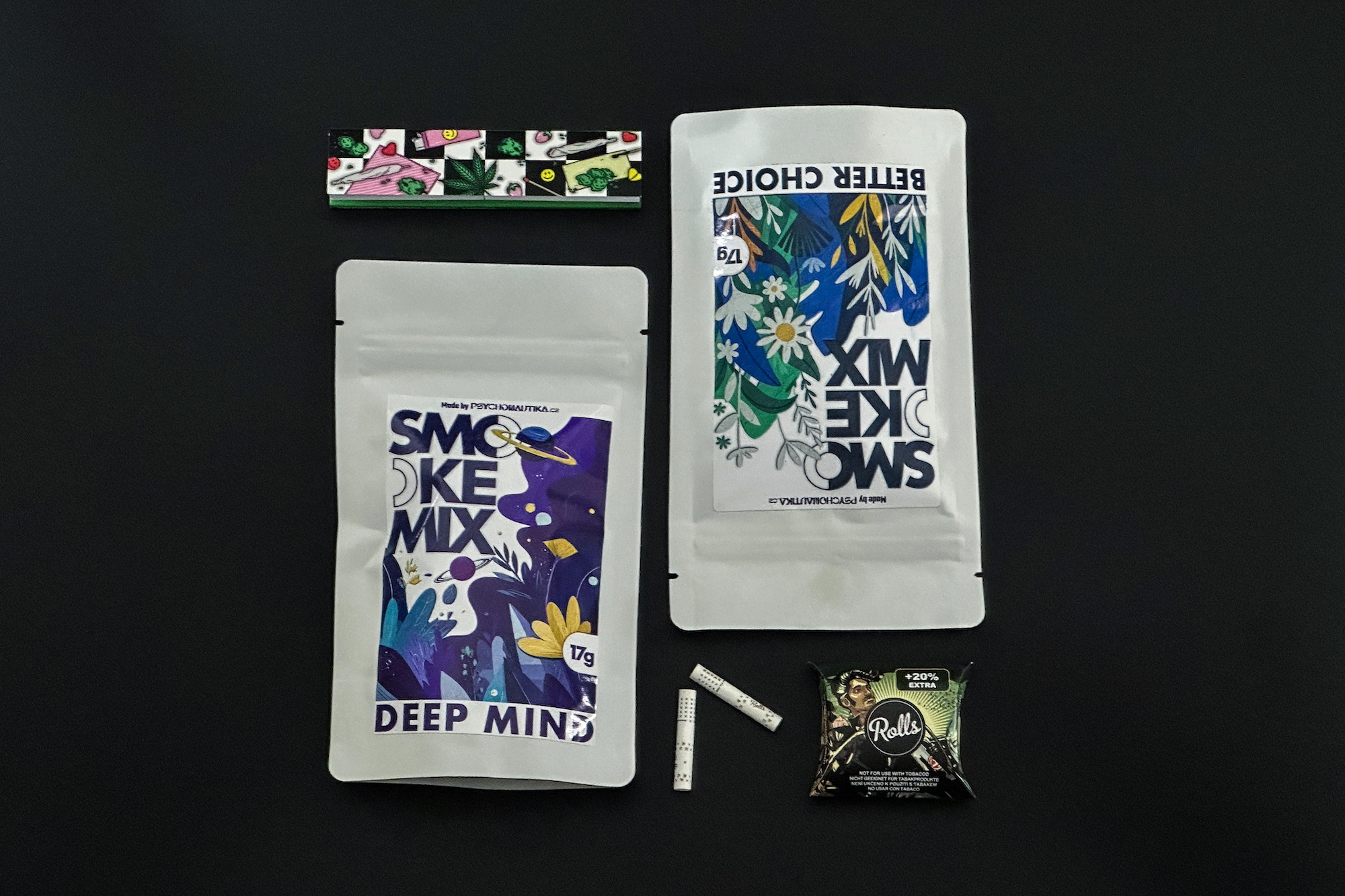 Velký Better Choice a Deep Mind kit s papírky a filtry